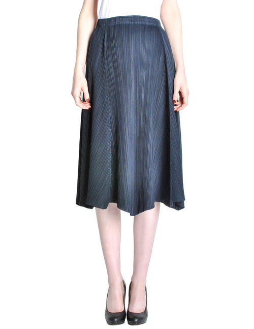 Black pleated new arrivals skirt vintage