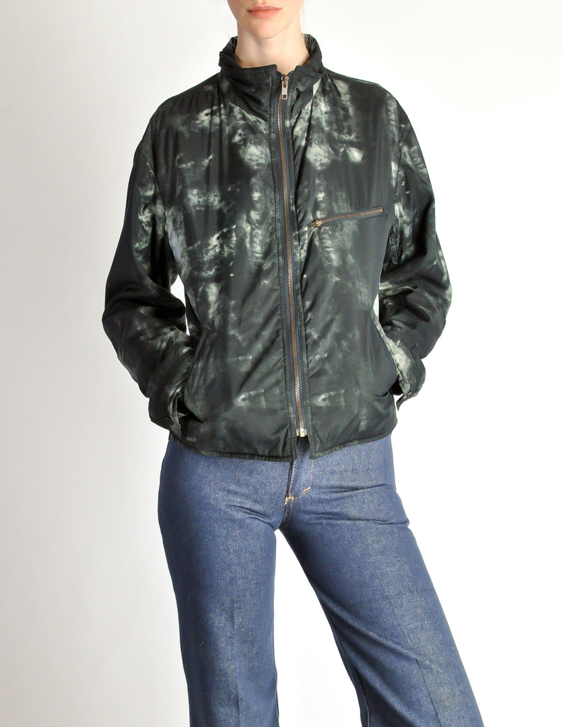 Ellesse padded jacket in washed tie dye hotsell