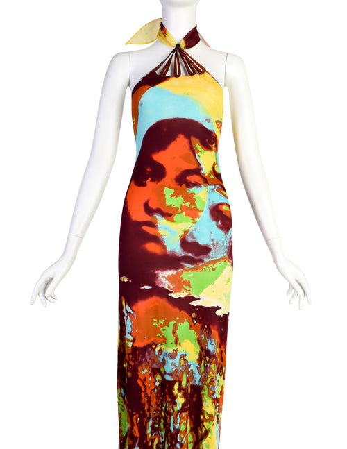 Jean Paul Gaultier Vintage SS 2000 Iconic Vibrant Acid Trip