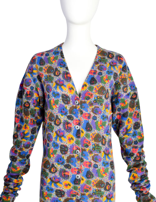 Jean Paul Gaultier Equator Vintage AW 1984 Grey Colorful