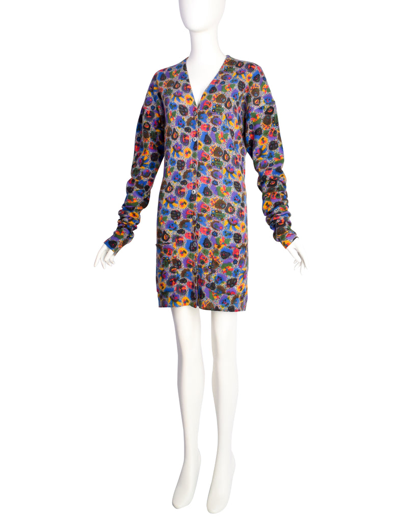 Jean Paul Gaultier Equator Vintage AW 1984 Grey Colorful