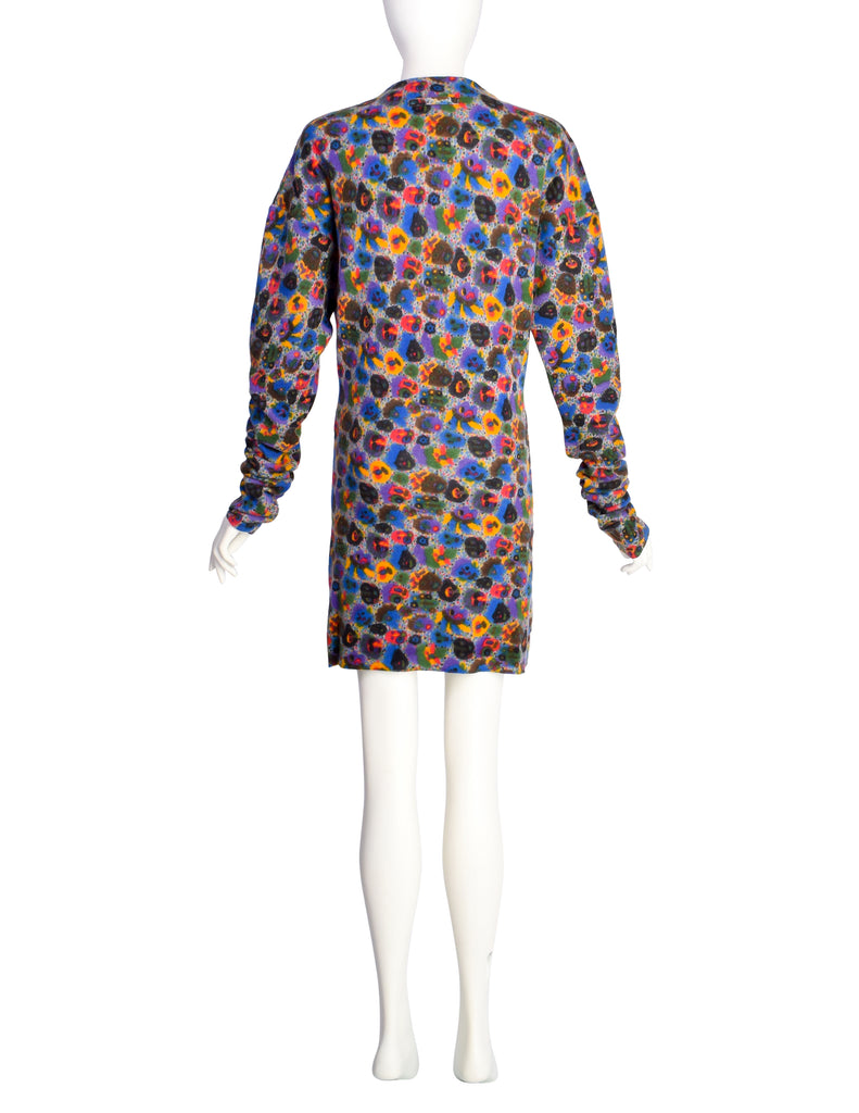 Jean Paul Gaultier Equator Vintage AW 1984 Grey Colorful