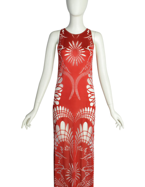 jean paul gaultier red dress Jean Paul Gaultier Dress woman - Red | 2430FRO254T554