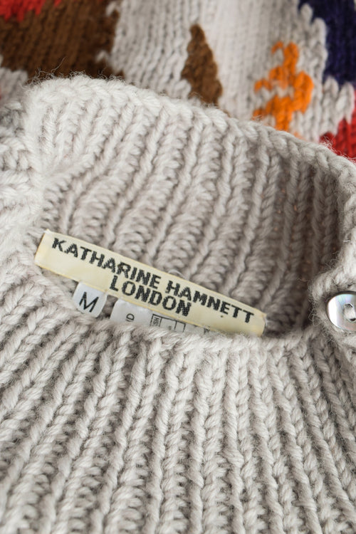 魅力的な Vintage Hamnett Katharine Native Sweater Knit American トップス