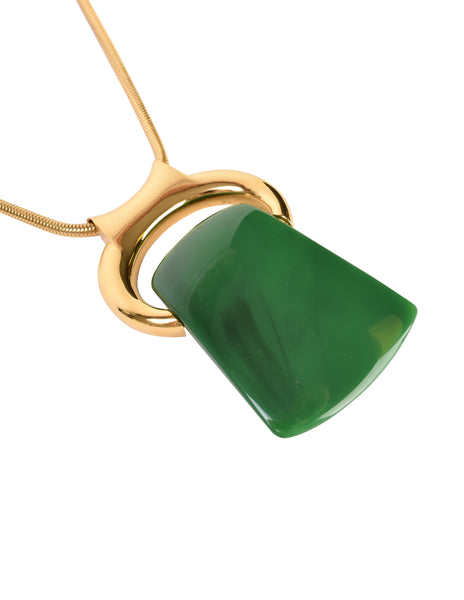 Lanvin Vintage 1970s Exceptional Modernist Interchangeable Pendant Necklace Set
