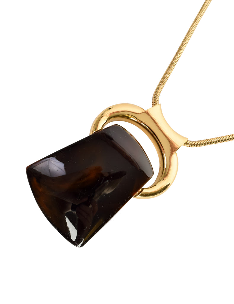Lanvin Vintage 1970s Exceptional Modernist Interchangeable Pendant