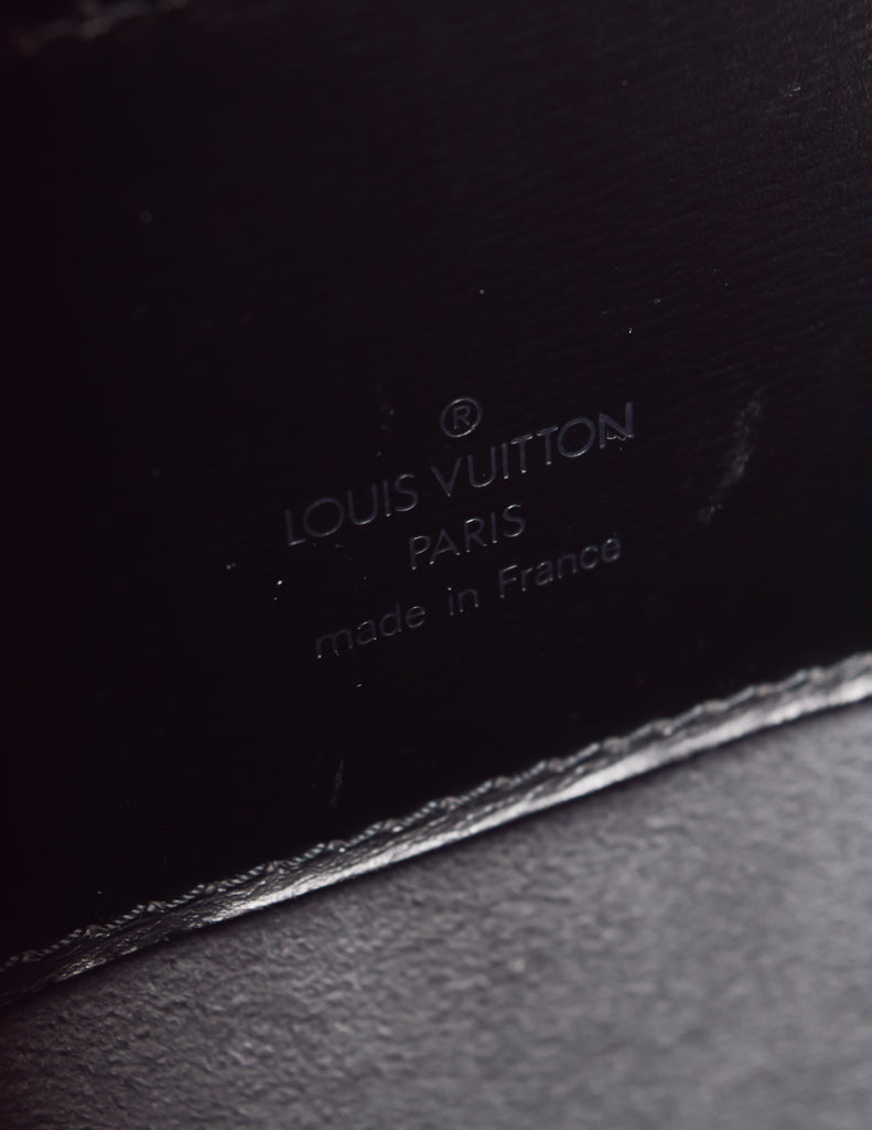 Bucket cloth handbag Louis Vuitton Black in Fabric - 17219505
