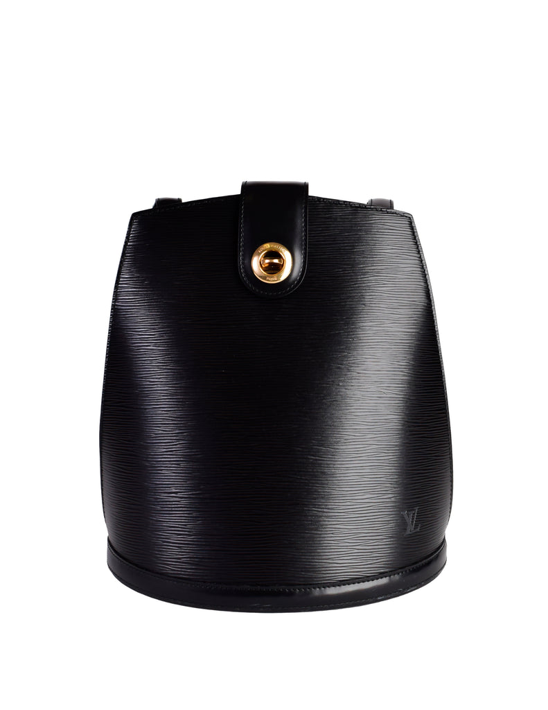 Louis Vuitton Fawn Epi Leather CLUNY Bucket Bag