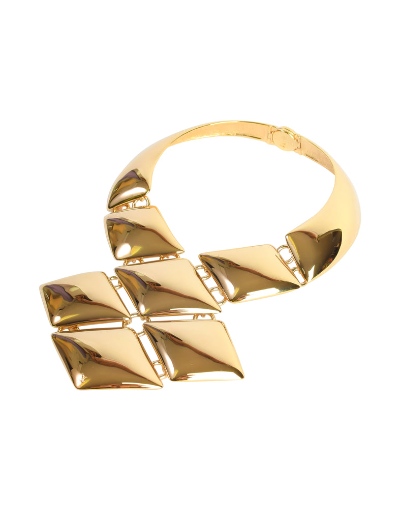 Louis Vuitton Vintage Gold Diamond Shaped Malletage Massive Statement –  Amarcord Vintage Fashion
