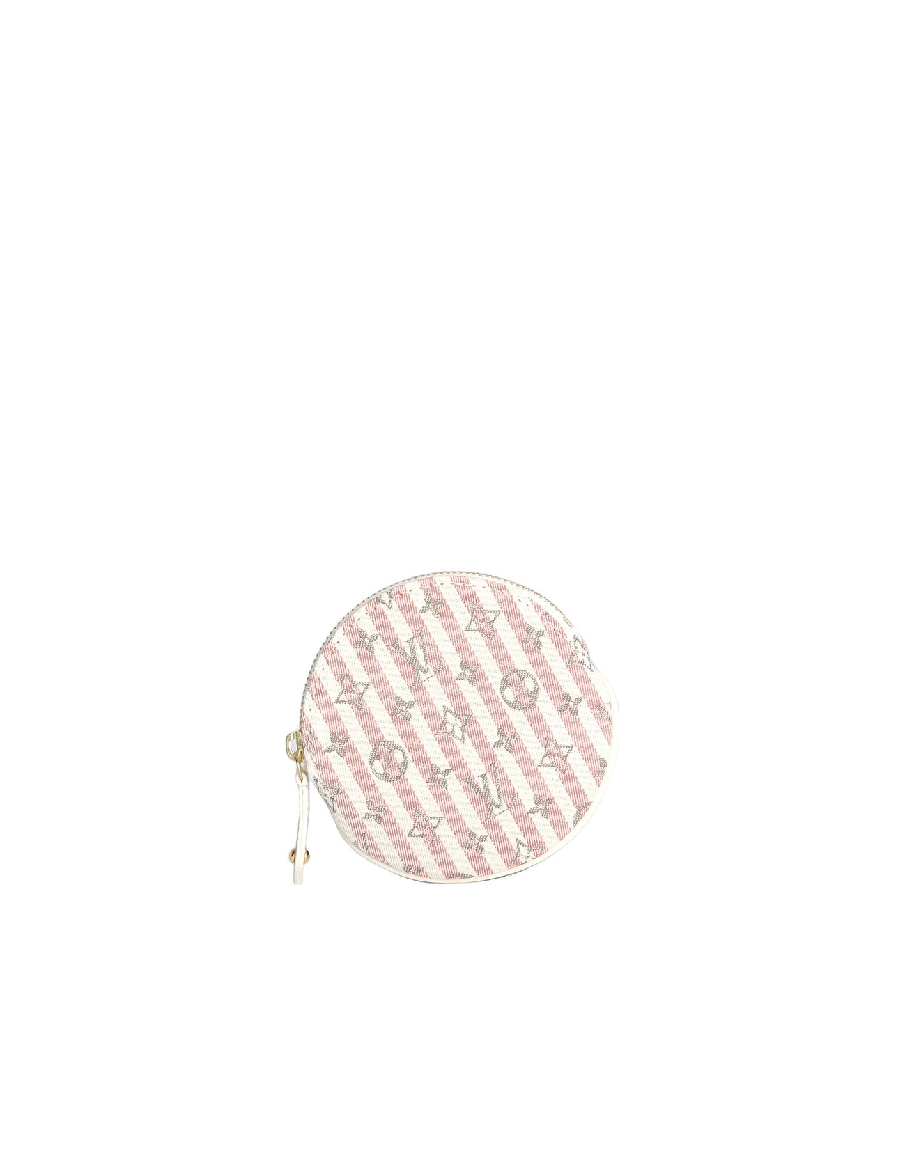 Louis Vuitton Striped Monogram Coin Purse Wallet