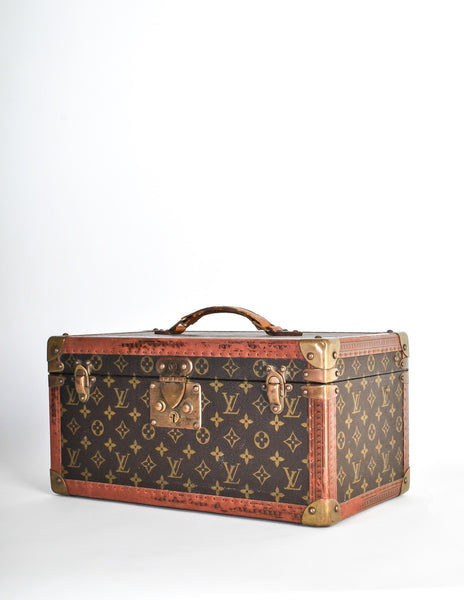 Louis Vuitton Vintage Monogram Train Case