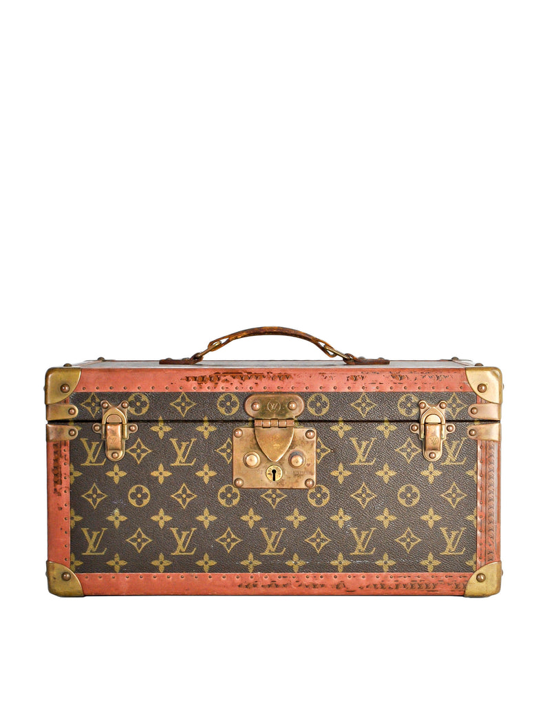 Louis Vuitton Vintage Monogram Train Case – Amarcord Vintage Fashion
