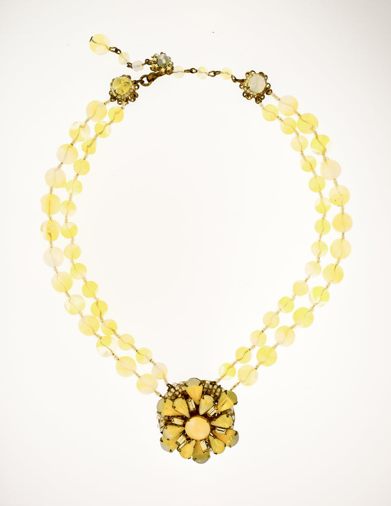 Miriam Haskell Crystal Necklace