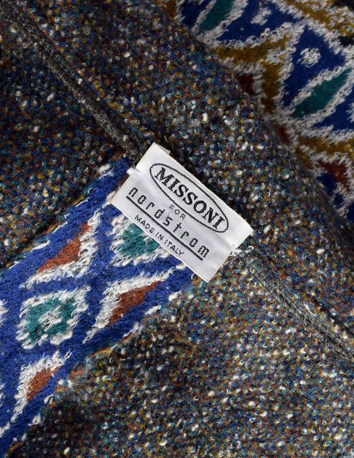 Missoni Vintage AW 1992 Alpine Ski Resort Novelty Intarsia 