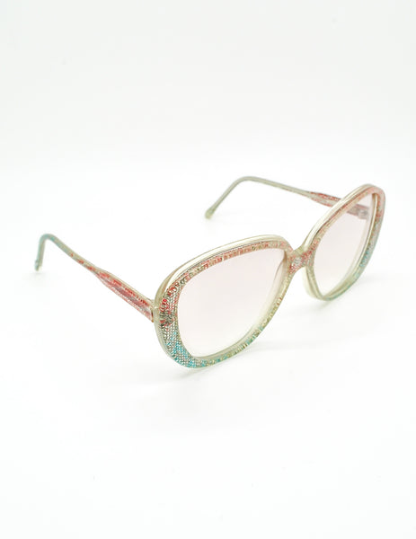 Missoni Vintage Pastel Lace Sunglasses
