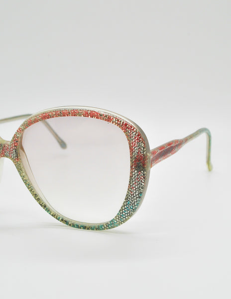 Missoni Vintage Pastel Lace Sunglasses
