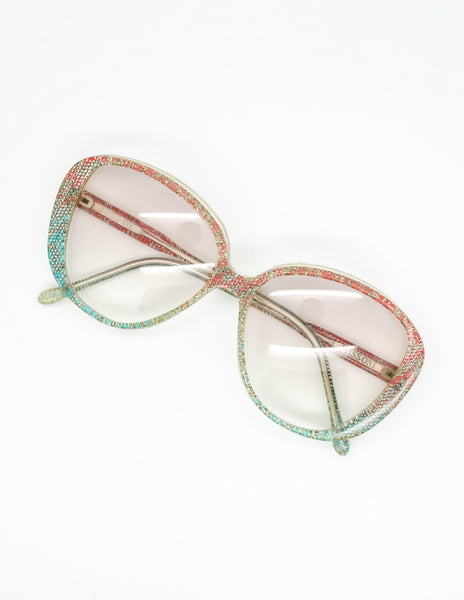 Missoni Vintage Pastel Lace Sunglasses