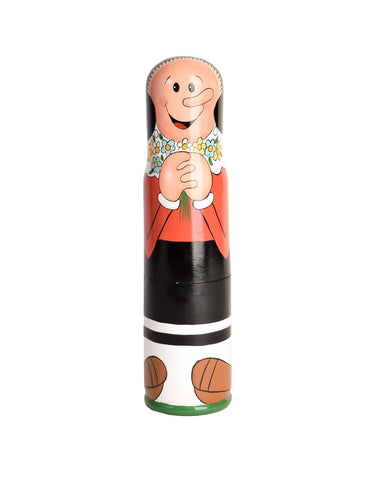 Moschino Olive Oyl Matryoshka Style Case and Logo Umbrella Set