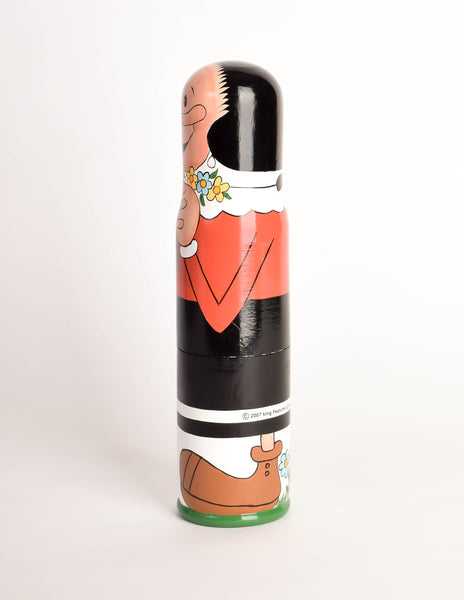 Moschino Olive Oyl Matryoshka Style Case and Logo Umbrella Set