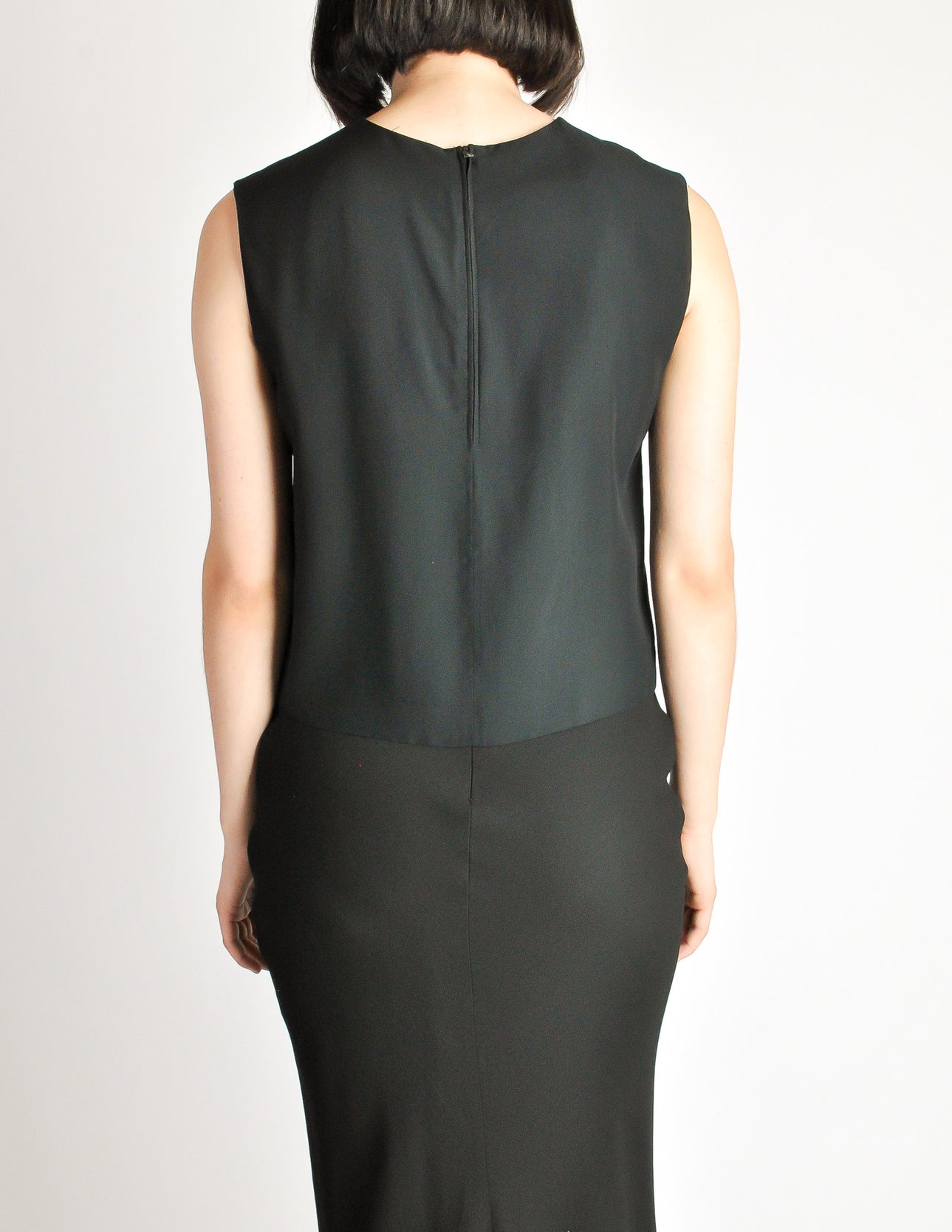 Moschino Vintage Black and Gold CIAO! Top