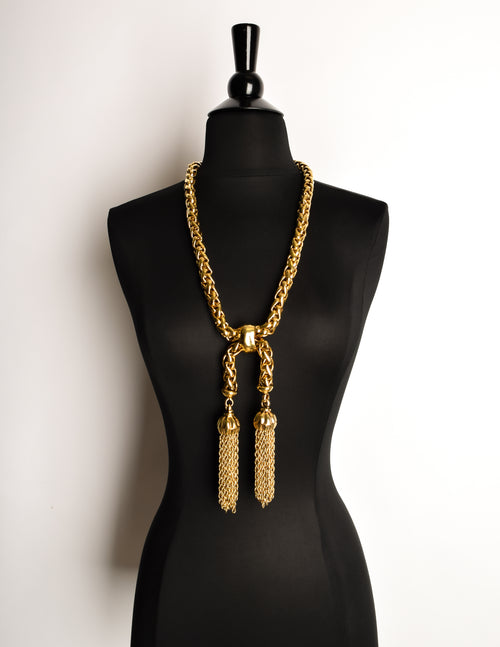 Chain tassel belt shop