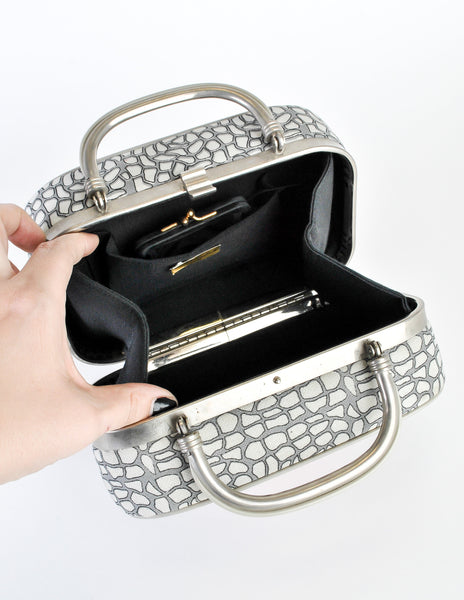Mr. Dino Vintage Capricorn Astrological Horoscope Handbag