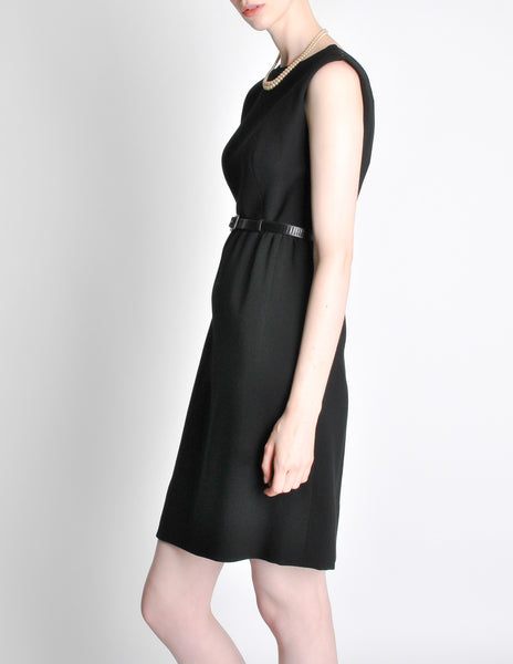Norman Norell Vintage 1960s Little Black Dress