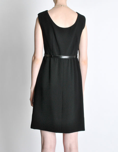 Norman Norell Vintage 1960s Little Black Dress
