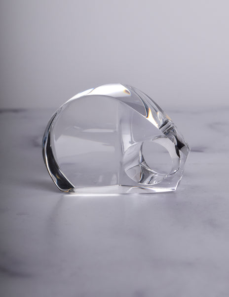 Patricia von Musulin Vintage Massive 'Overpass' Sculptural Architectural Lucite Cocktail Ring