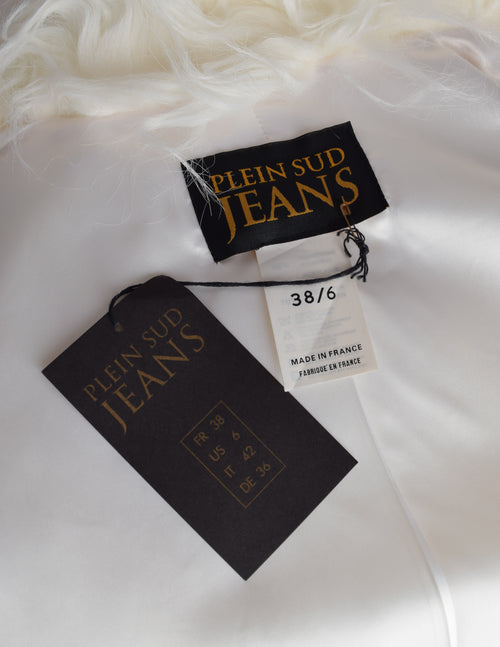 Plein Sud Vintage White Faux Fur Coat – Amarcord Vintage Fashion