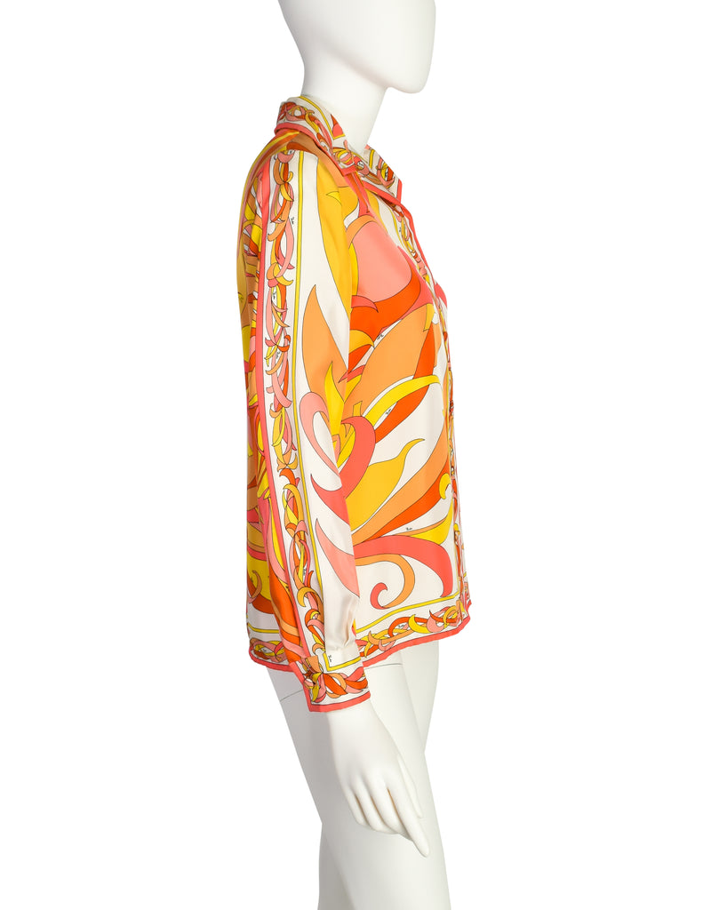 Pink & Orange Paisley Pucci - Creative Coverings