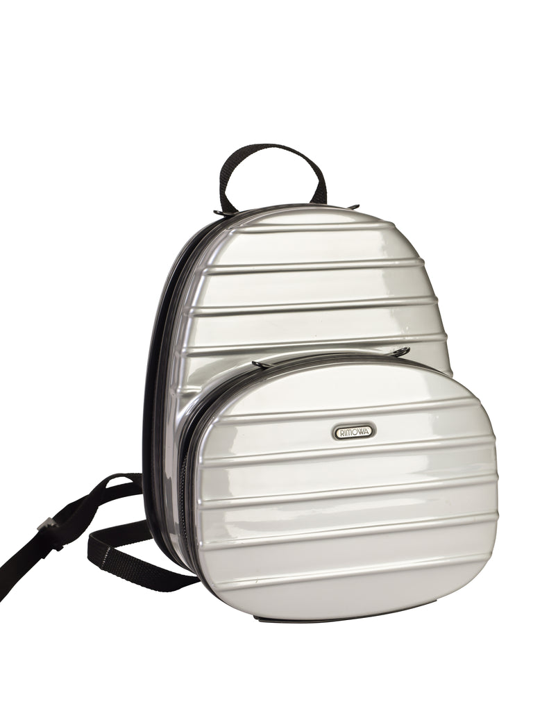 Rimowa Vintage Silver Molded Plastic Everyday Mini Backpack – Amarcord  Vintage Fashion