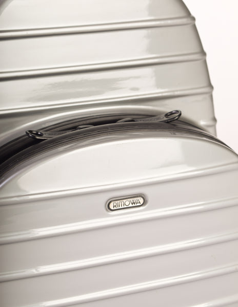Rimowa Vintage Silver Molded Plastic Everyday Mini Backpack