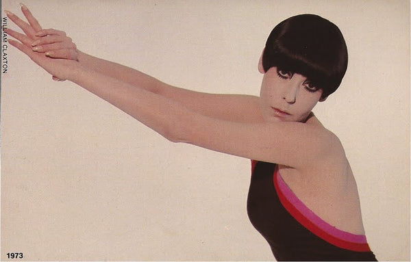 Rudi Gernreich Vintage Black Pink Red Halter Dress - Amarcord Vintage Fashion
 - 8