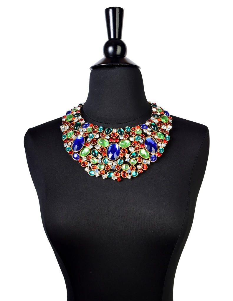 Amazon.com: Happyyami 3- Layered Statement Necklace Womens Bohemia Choker Necklaces  Multicolor Fashion Wood Bead Necklace: Clothing, Shoes & Jewelry