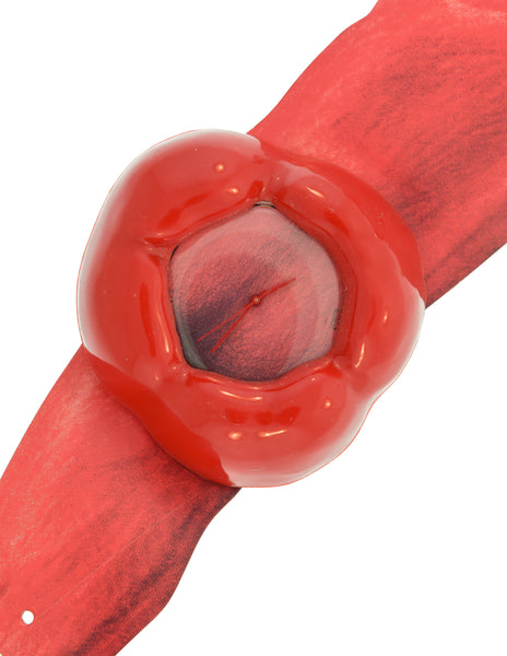 Swatch Vintage POP Alfred Hofkunst Red Chili Pepper Limited Edition Novelty Watch