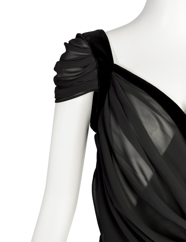 Vintage top mugler gown