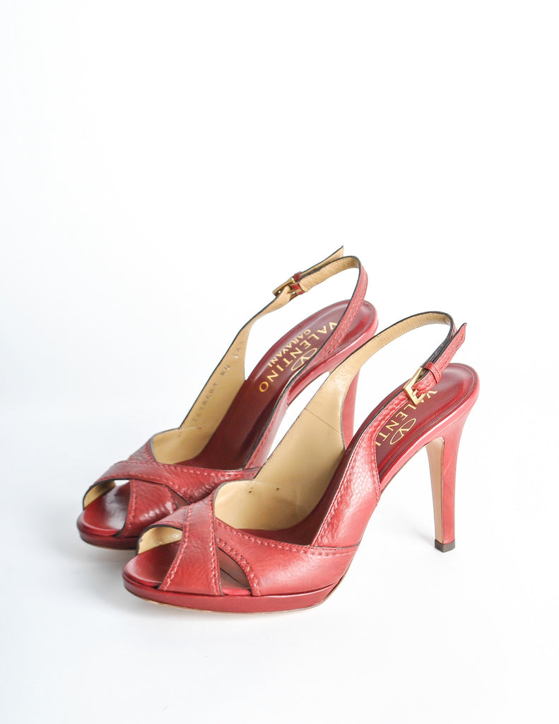 Valentino strappy heels shop