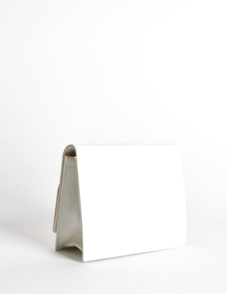 Valentino white shop clutch bag