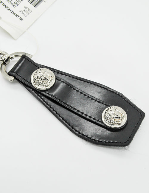 Versace Vintage Black and Silver Medusa Keyring – Amarcord