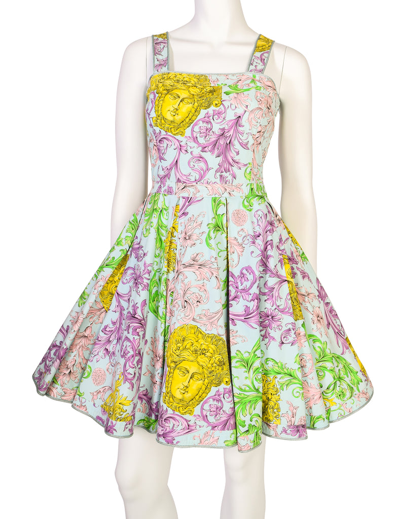 Versace floral tulle dress on sale