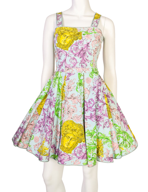 Versace floral tulle sales dress