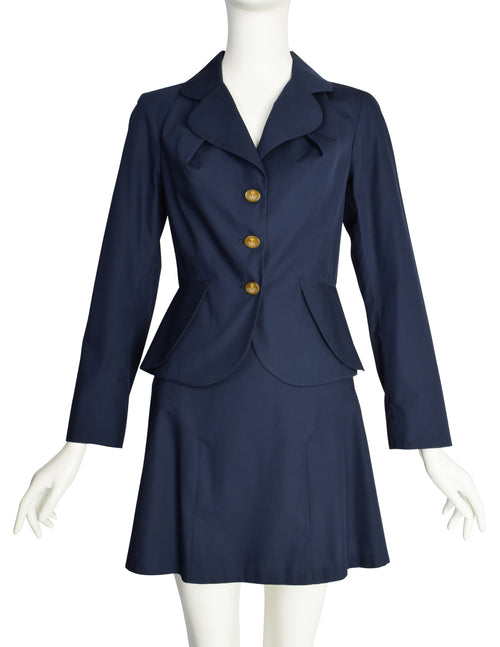 Vivienne Westwood Vintage SS 1993 Iconic Navy Blue Bettina