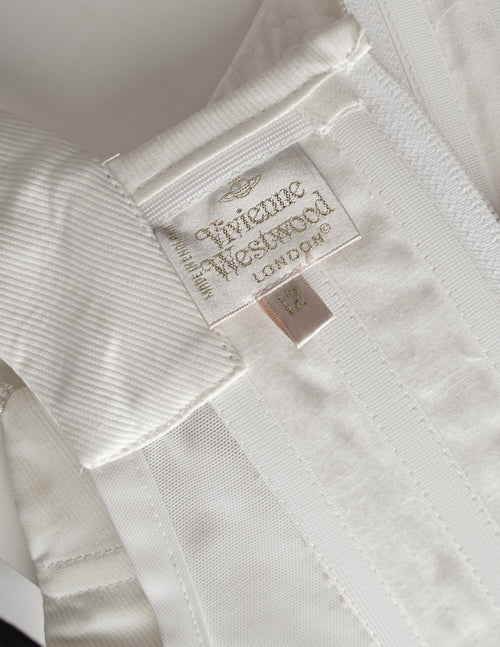 Vivienne Westwood Vintage SS 1996 Gold Label Exquisite White
