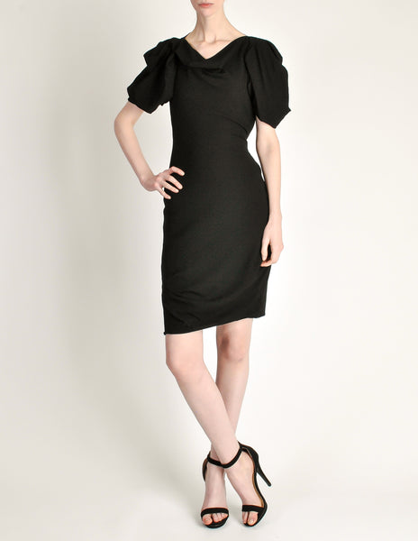 Vivienne Westwood Red Label Black Crepe Dress