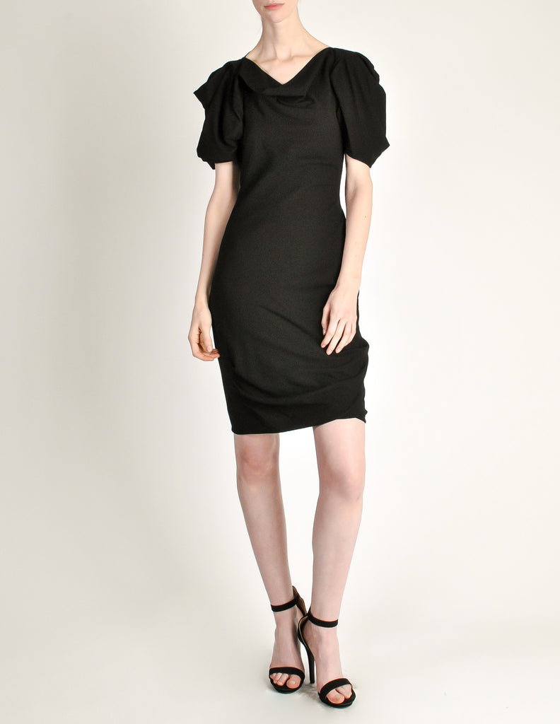 Vivienne Westwood Red Label Black Crepe Dress Amarcord Vintage