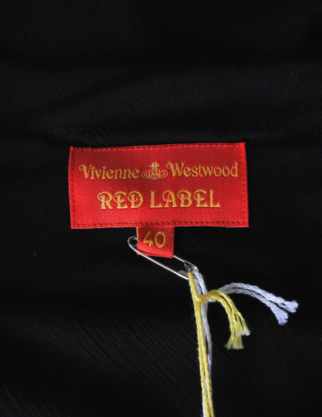 Vivienne Westwood Red Label Black Crepe Dress