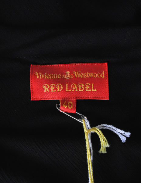 Vivienne Westwood Red Label Black Crepe Dress