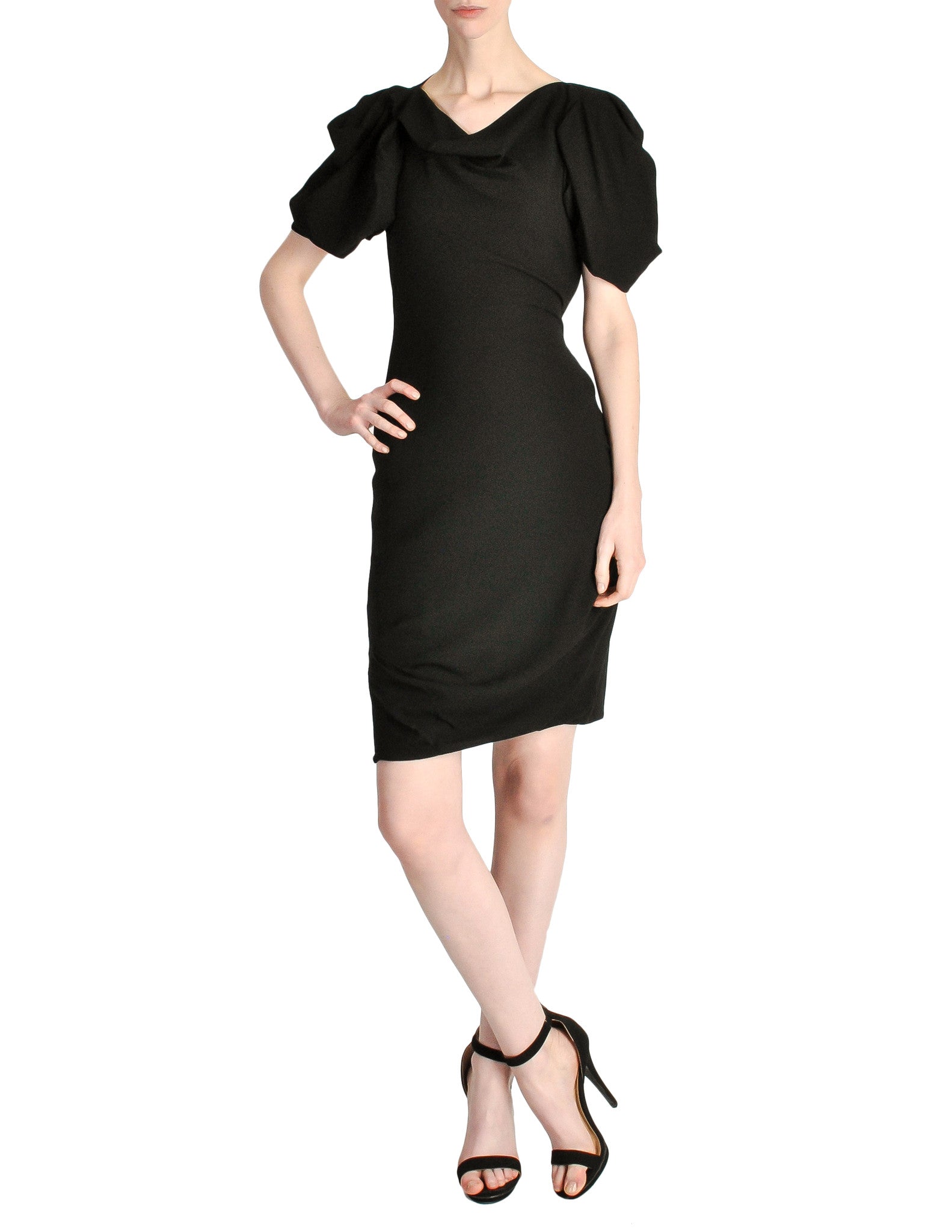 Vivienne Westwood Red Label Black Crepe Dress