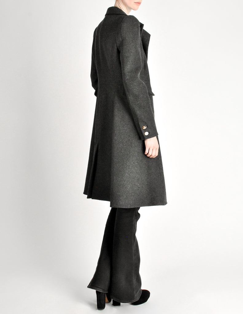 Vivienne Westwood Gray Recycled Wool Coat